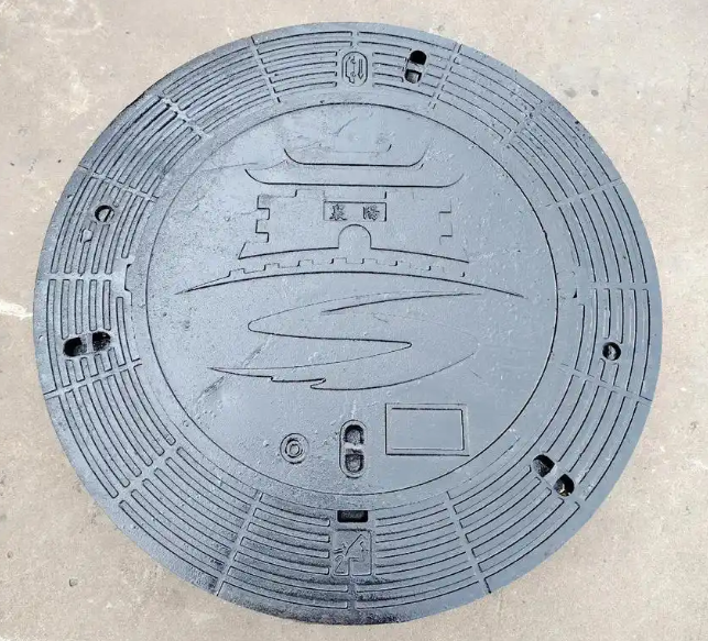 建阳球墨铸铁井盖定制款展示