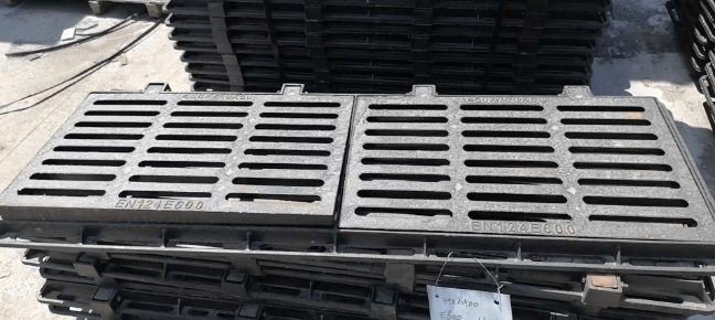 建阳球墨铸铁连体双篦展示