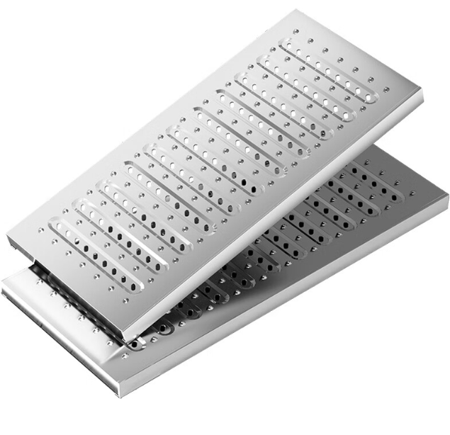 建阳不锈钢沟盖板展示